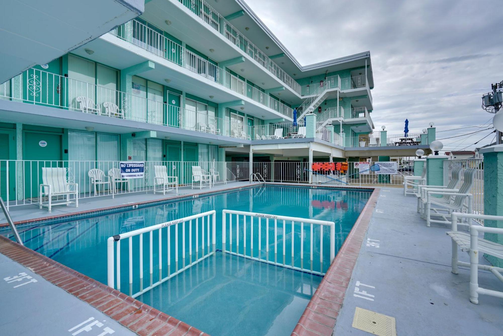 Cozy Oceanfront Condo With Pool And Beach Access! Wildwood Crest Eksteriør bilde